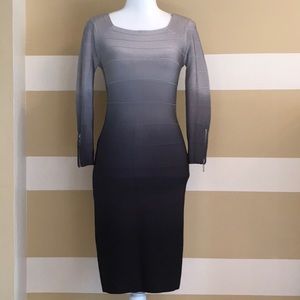 🍎INC Women’s Elegant  Stretchy Viscose Jersey Dress, M